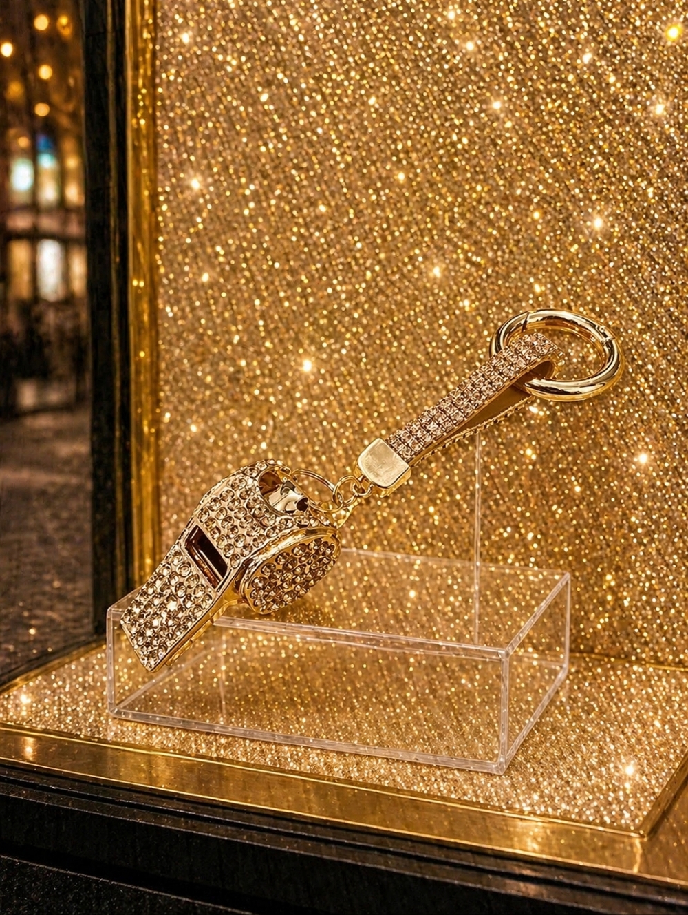 Whistle Keychain/Bag Charm...IT WORKS!